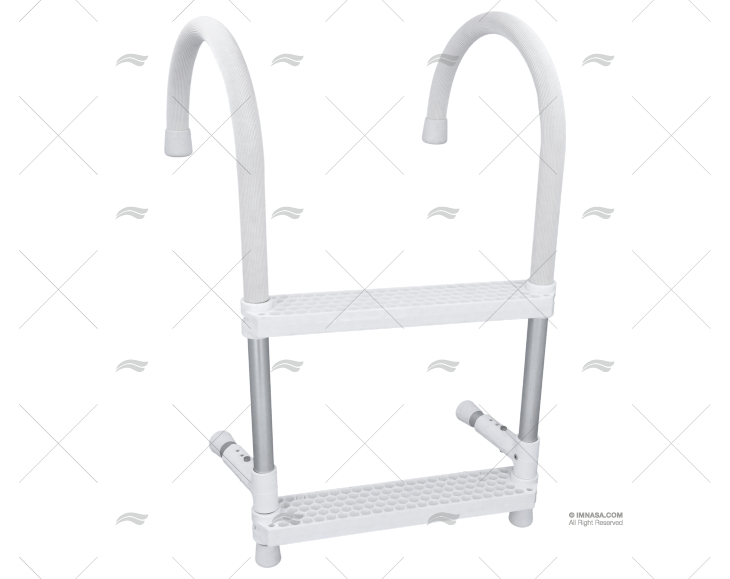 ESCALERA 2 PELD. ALUMINIO EXTRAIBLE