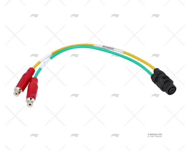 CABLE VIDEO 0,3M ACQUALINK 4.3 Y 7"