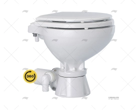 ELECTRIC TOILET  12V COMPACT SILENT OCEAN TECHNOLOGIES