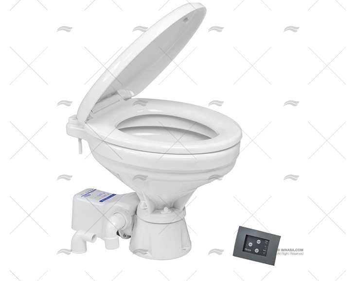 ELECTRIC TOILET  12V COMFORT SILENT OCEAN TECHNOLOGIES