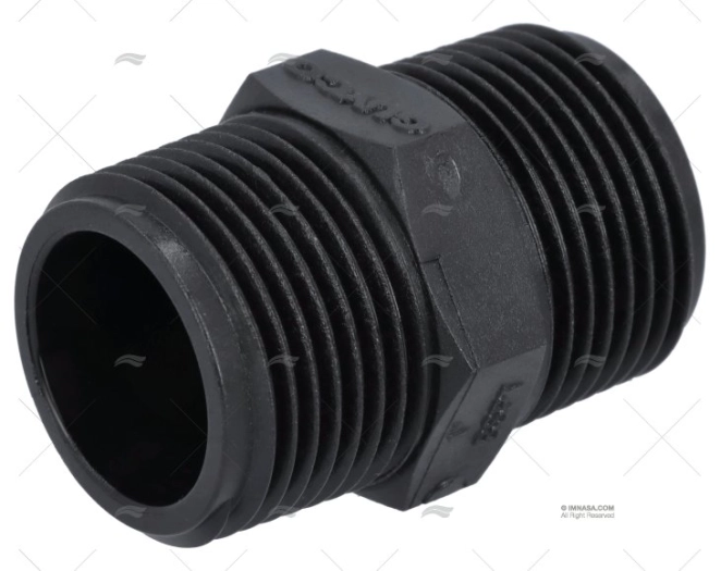 MANICOTTO 1"    x 1"     M-M (5pz) NORMA
