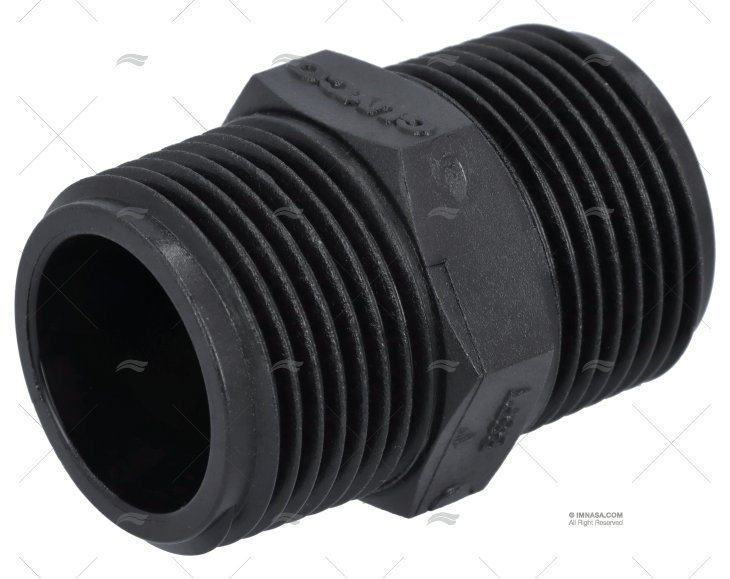 MANICOTTO 1"    x 1"     M-M (5pz) NORMA
