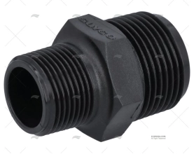 MANICOTTO 1"    x  3/4"  M-M (5u) NORMA
