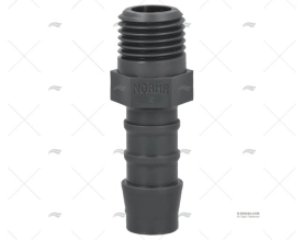 RACCORDO 1/4"    CONNESSIONE  8mm PL (4pz) NORMA