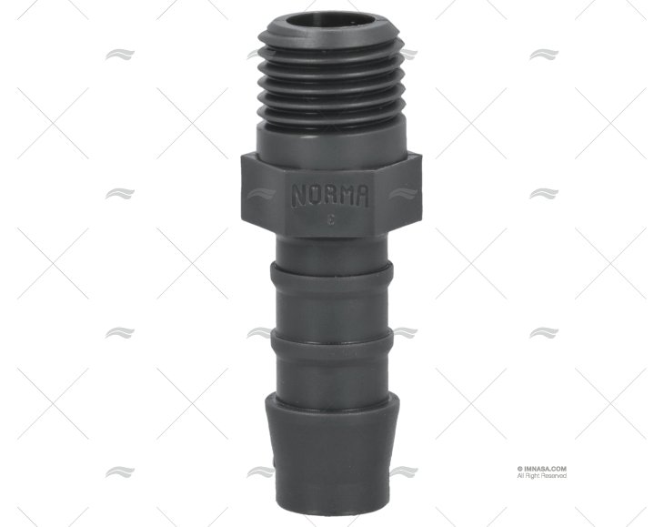 RACORD 1/4"    CONEX 10mm PL (4u) NORMA