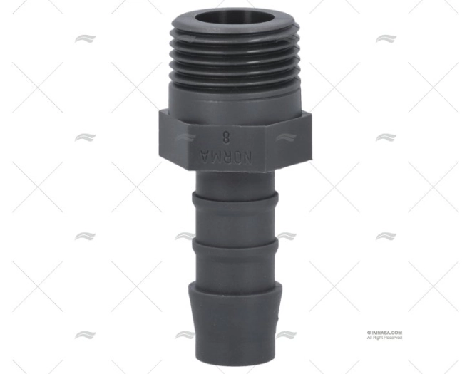 RACCORD 3/8"    CONEXÃO 10mm PL (4u) NORMA