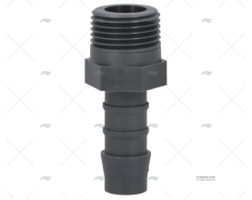 RACCORDO 3/8"    CONNESSIONE 10mm PL (4pz) NORMA