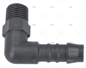 RACCORD 1/4\"NPT CONEXÃO 10mm PL \"L\" (4u) NORMA