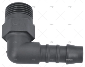 RACORD 3/8"NPT CONEX 10mm PL "L" (4u) NORMA