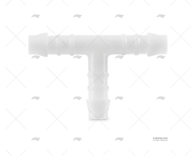 RACORD "T"  10mm RESINE (10u) NORMA