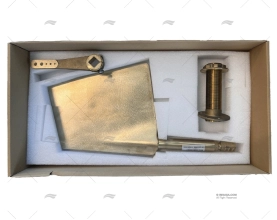 RUDER TYPE 14/10 V-15º MIBRAL BLADE