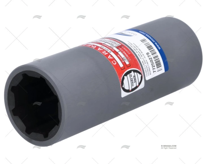 CUSCINETTO FIBRA-GOMMA 45x65x180mm CARAVEL