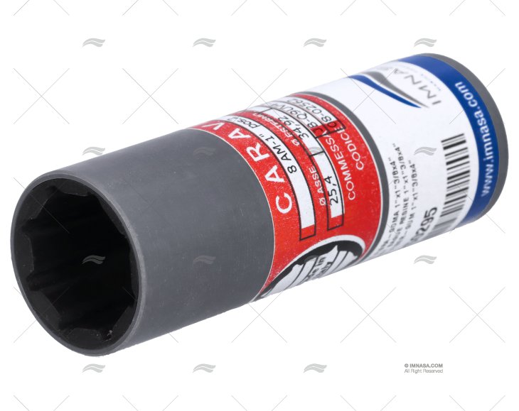 MANCAL FIBRA-BORRACHA 1"x1"3/8x4" CARAVEL