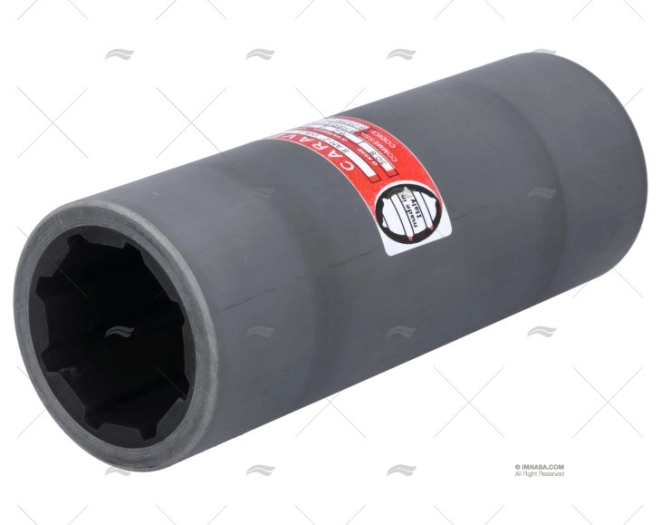 COJINETE FIBRA-GOMA 2"x3"x8" CARAVEL