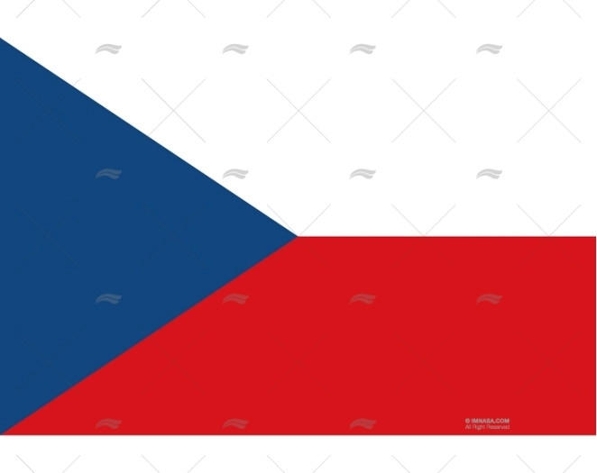 CHEQUIA FLAG 30x 20cm ADRIA BANDIERE