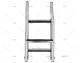 SWIM LADDER FOLDING 230x800mm 3 STEPS