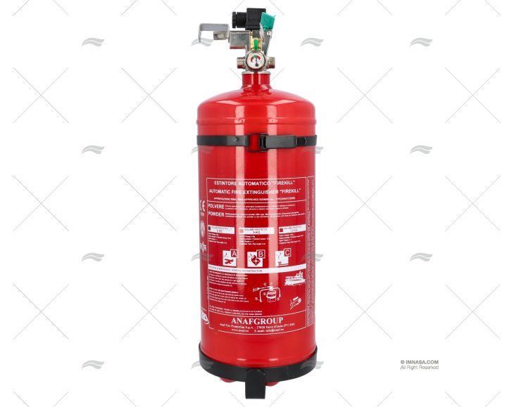 ESTINTORE 6 KG ABC POLVERE FIREKILL AUTO ANAF