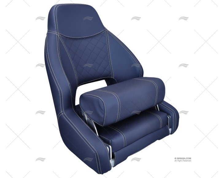 SEDIA BOLSTER BLU NAVY