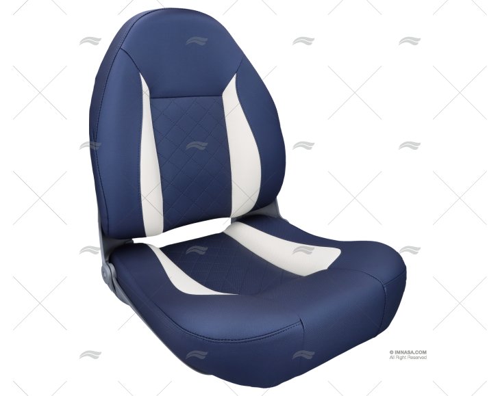 CADEIRA CONFORT PRO AZUL/BRANCO