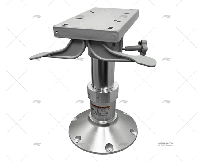 PIEDE DI SEDIA GAS CON PIASTRINA 350-475mm IMNASA