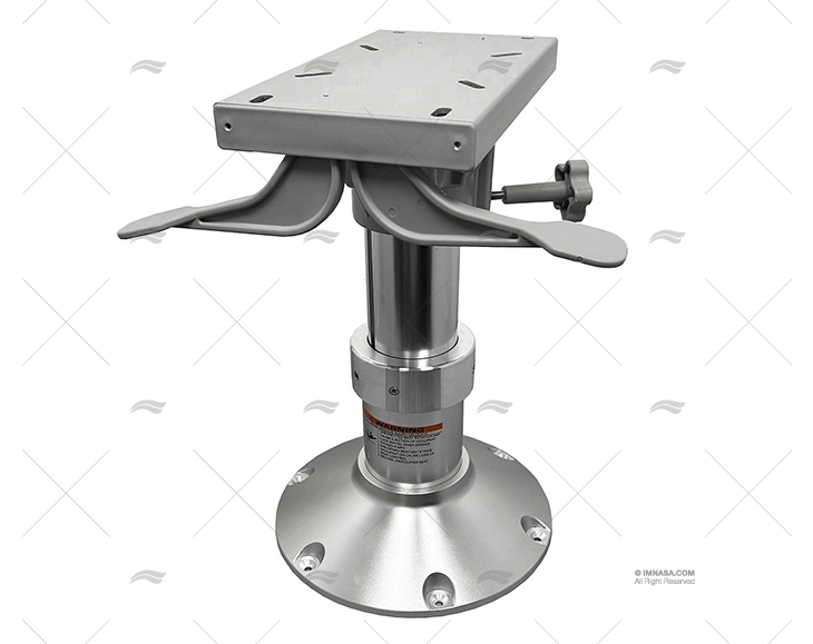 PIE DE SILLA GAS CON PLATINA 350-475mm IMNASA