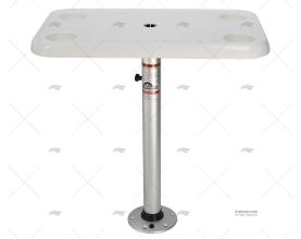 PACOTE DE MESA RETANGULAR COM ROSCA