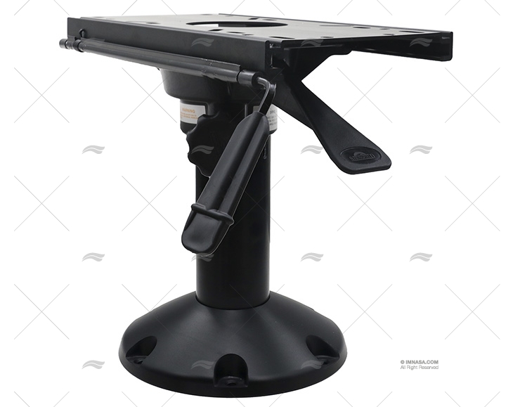 JUEGO DE PEDESTAL 12" NEGRO