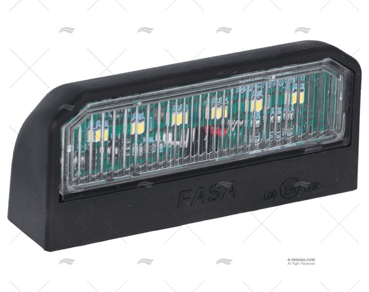 LUZ MATRÍCULA LED