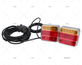 KIT LUZ PARA REBOQUE LED