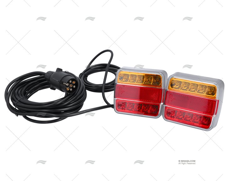 KIT LUZ PARA REBOQUE LED