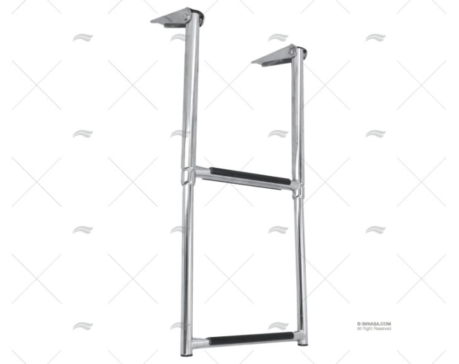 ESCALERA TELESCOPICA INOX WIDE STEP