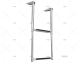 ESCALERA TELESCOPICA INOX WIDE STEP