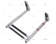 ESCALERA TELESCOPICA INOX WIDE STEP