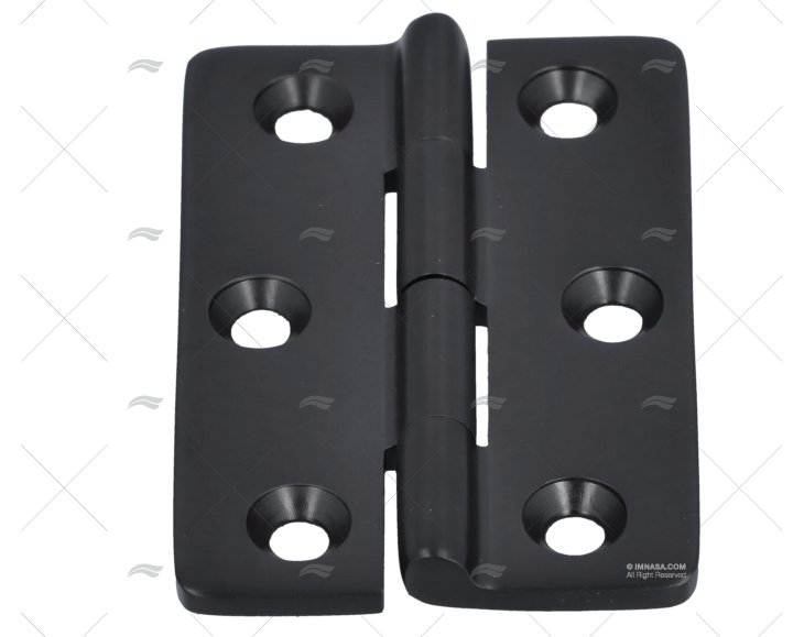 CERNIERA  NERA 76.5x50mm INOX 316 MARINE TOWN