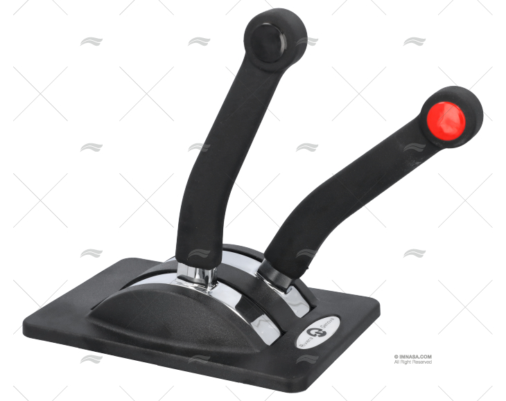 COMANDO CONTROLLO DOPPIO DX CON BLOCCAGGIO RIVIERA