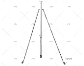 ALBERO PER SCI NAUTICO INOX 316 895-1420mm