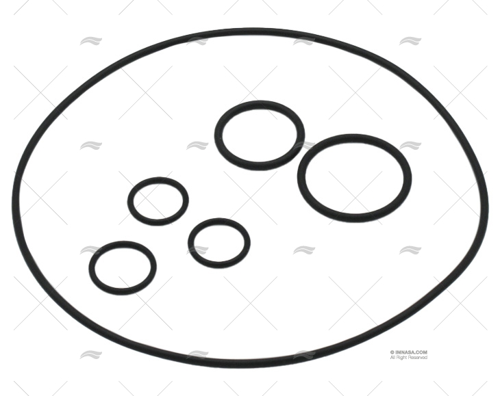 GASKET KIT FOR PUMP 30HB CAR LECOMBLE SCHMITT
