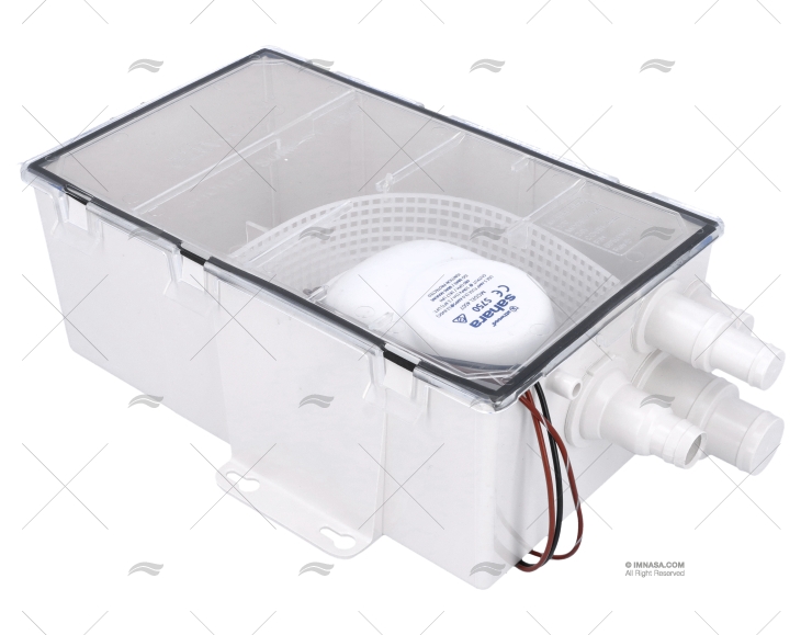 SERBATOIO ACQUE GRIGIE   9L 12V ATTWOOD