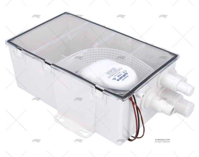 GREY WASTE TANK  9L 24V ATTWOOD