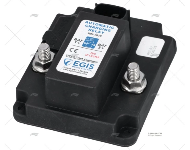RELÈ AUTOMATICO DI CARICA 12V 160A EGIS