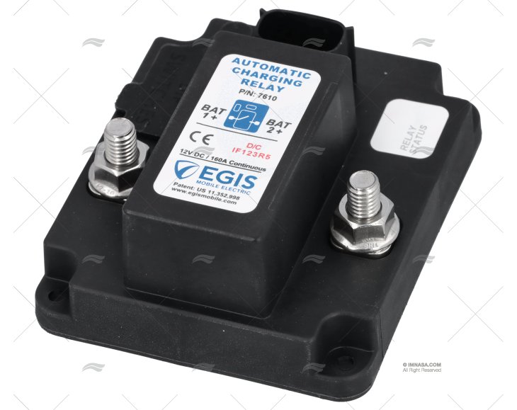 RELÉ AUTOMÁTICO DE CARGA 12V 160A EGIS