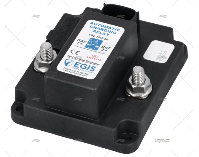 RELÈ AUTOMATICO DI CARICA 24V 160A EGIS