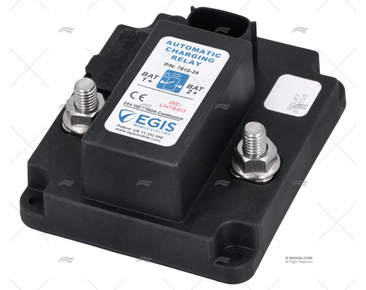 RELÈ AUTOMATICO DI CARICA 24V 160A EGIS