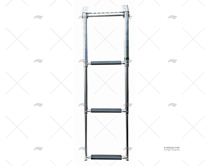 TELESC. DROP LADDER 3 STEPS W/GRIP HANDL