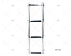 TELESC. DROP LADDER 3 STEPS W/GRIP HANDL