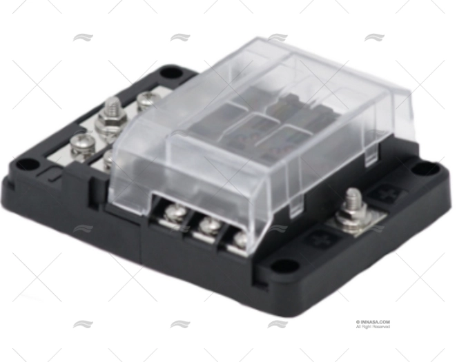 BLOC DE FUSIBLES 6 CIRCUITS GND EGIS