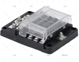 BLOCO DE FUSÍVEIS 6 CIRCUITOS GND EGIS