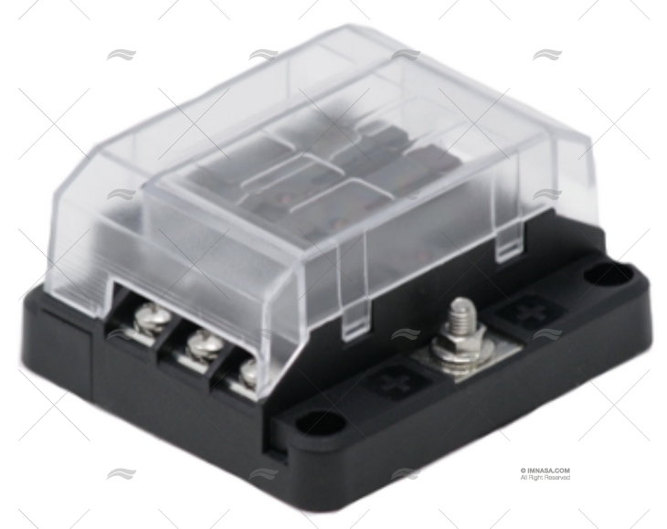 BLOCO DE FUSÍVEIS 6 CIRCUITOS EGIS