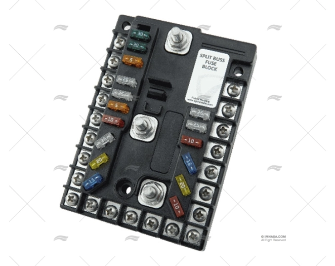 BLOCCO PORTAFUSIBILI 200A 13C 12V EGIS