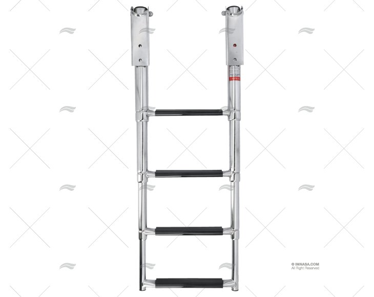 ESCALERA INOX 4 PELDAÑOS